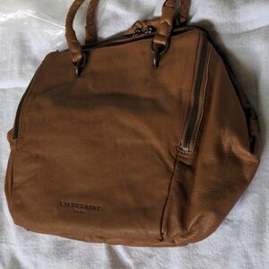 NWT! Liebeskind Kaylaa Light Cognac Leather Bag